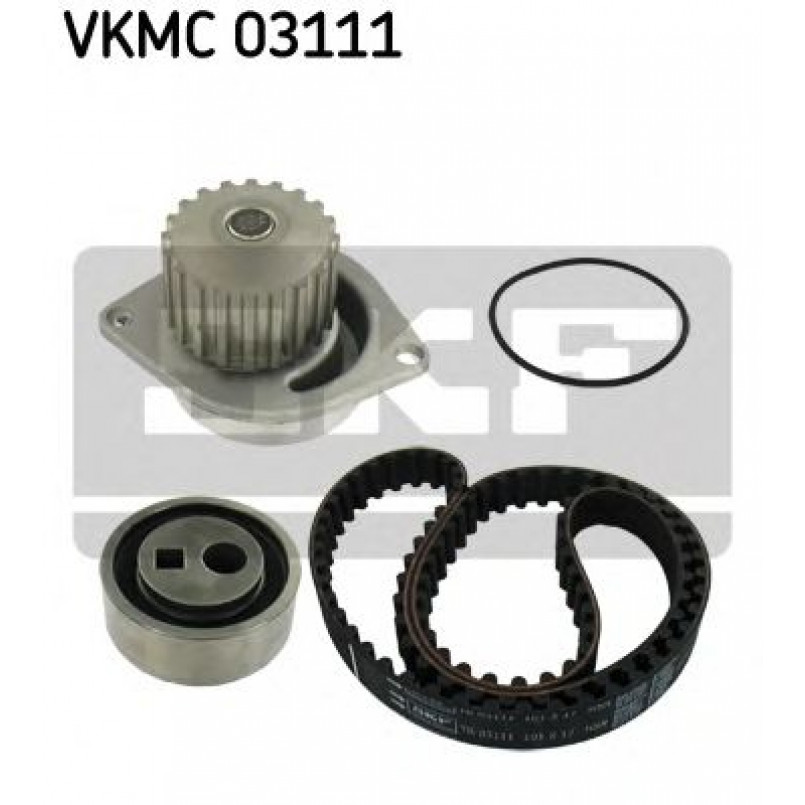 VKMC 03111 SKF - Насос охолоджуючої рідини + комплект зубчатого ремня
